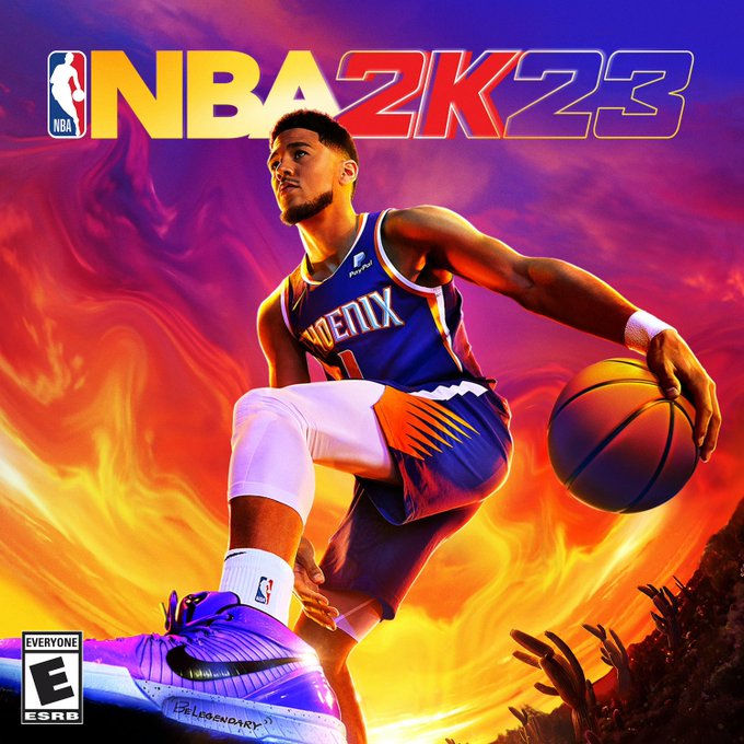 Devin Booker is the new cover of the 2k23