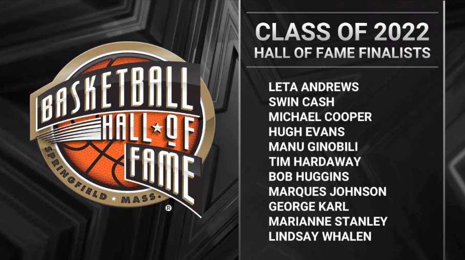 Basketball Hall of Fame Class of 2022