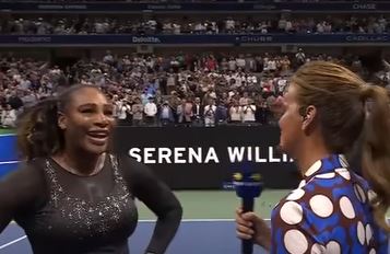 Serena Williams GOAT tribute